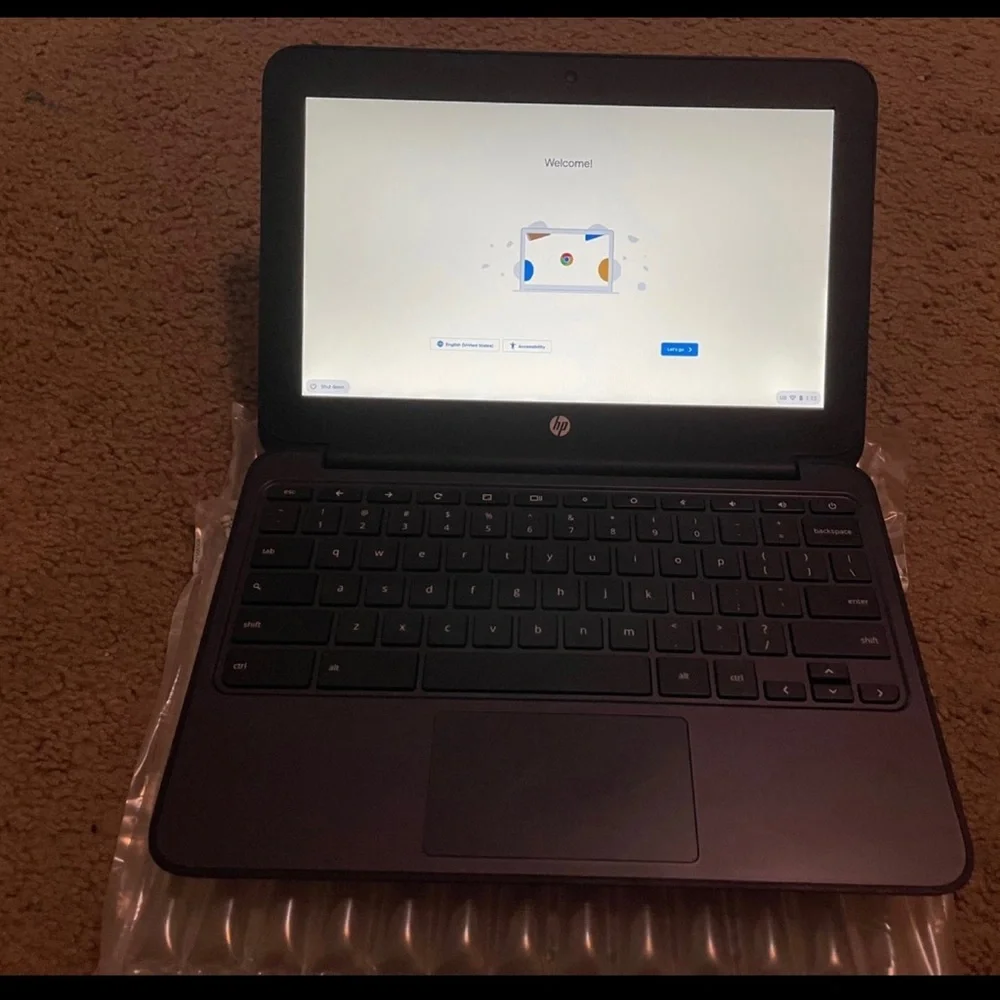 HP Chromebook 11 with Intel Celeron 1.60ghz processor